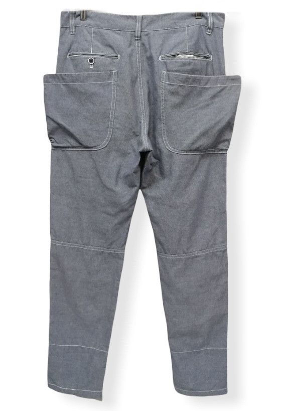 Takeo Kikuchi TAKEO KIKUCHI Designer Big Pocket Artist Streetwear Pants Size US 31 - 2 Thumbnail