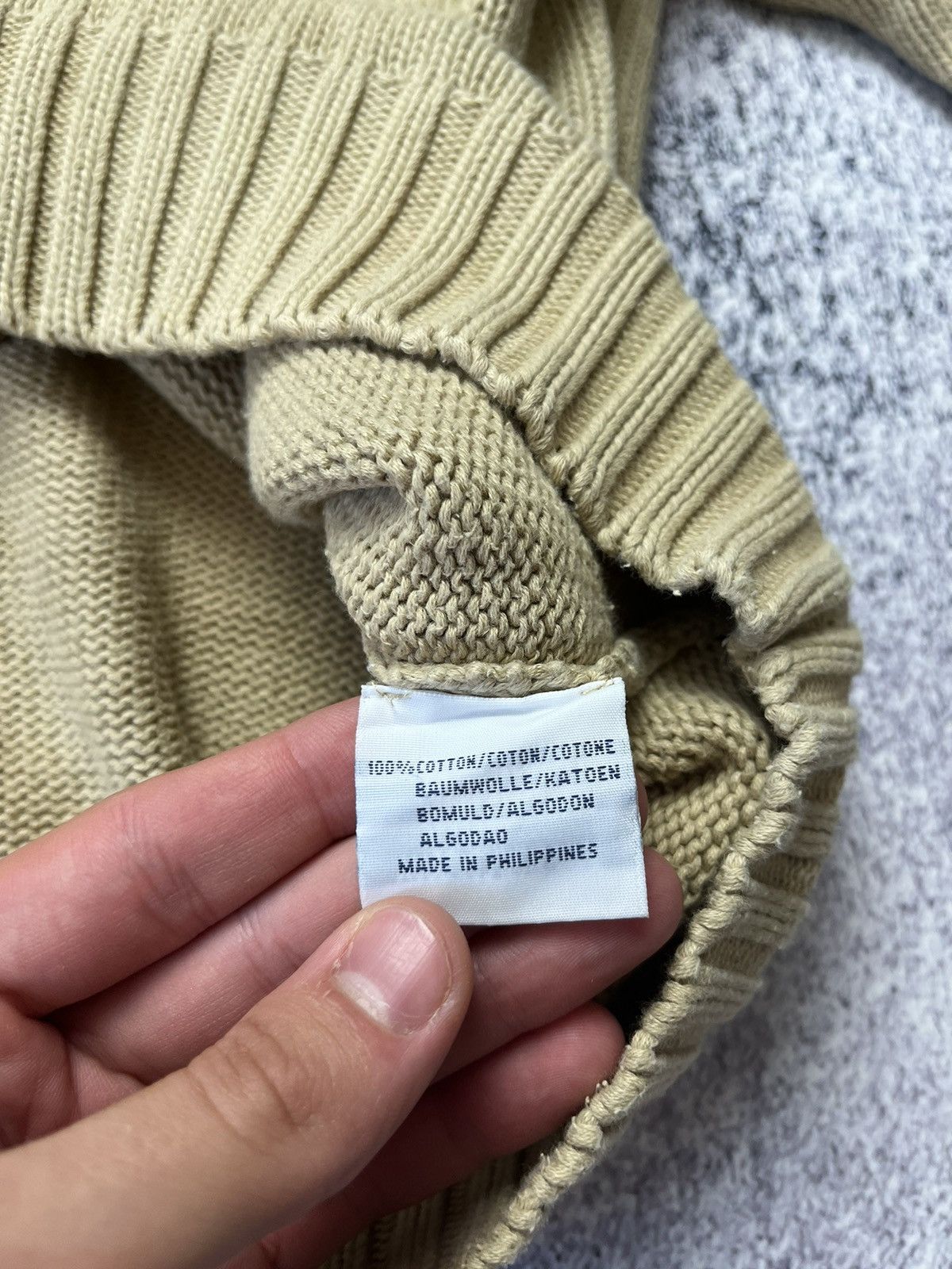 Mens Vintage Polo Ralph Lauren knitted Sweater luxury