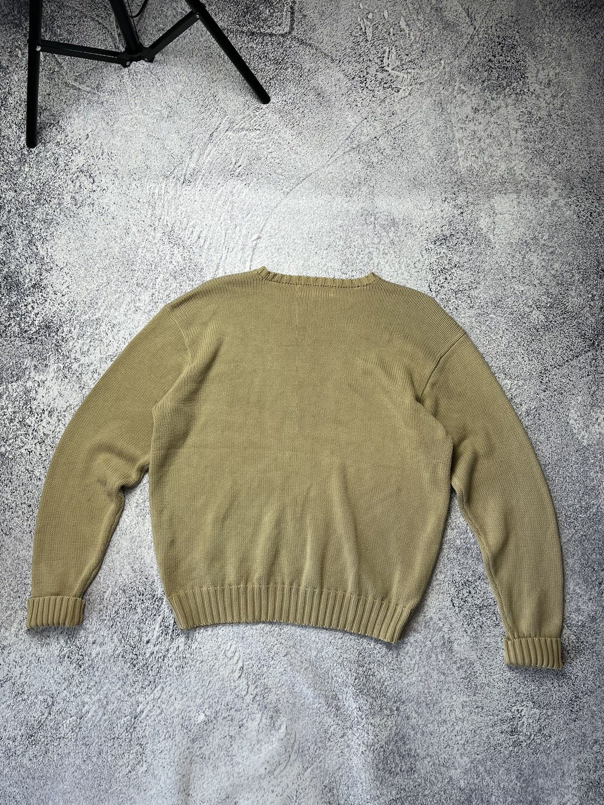 Mens Vintage Polo Ralph Lauren knitted Sweater luxury
