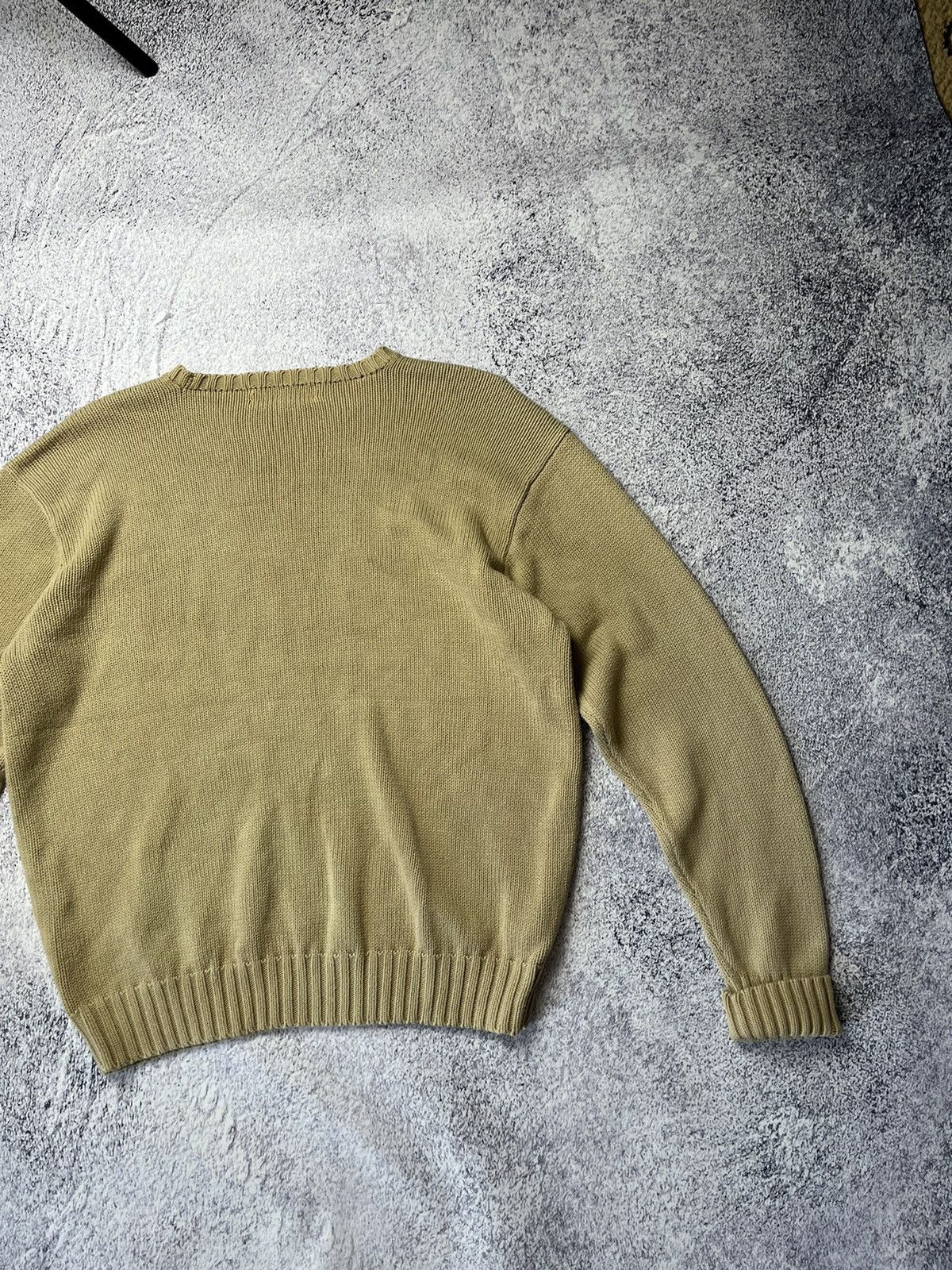 Mens Vintage Polo Ralph Lauren knitted Sweater luxury
