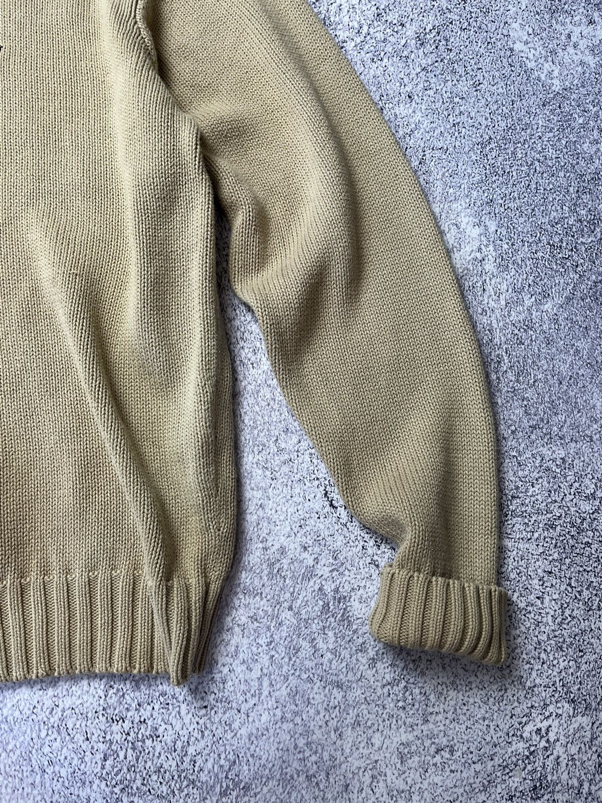 Mens Vintage Polo Ralph Lauren knitted Sweater luxury