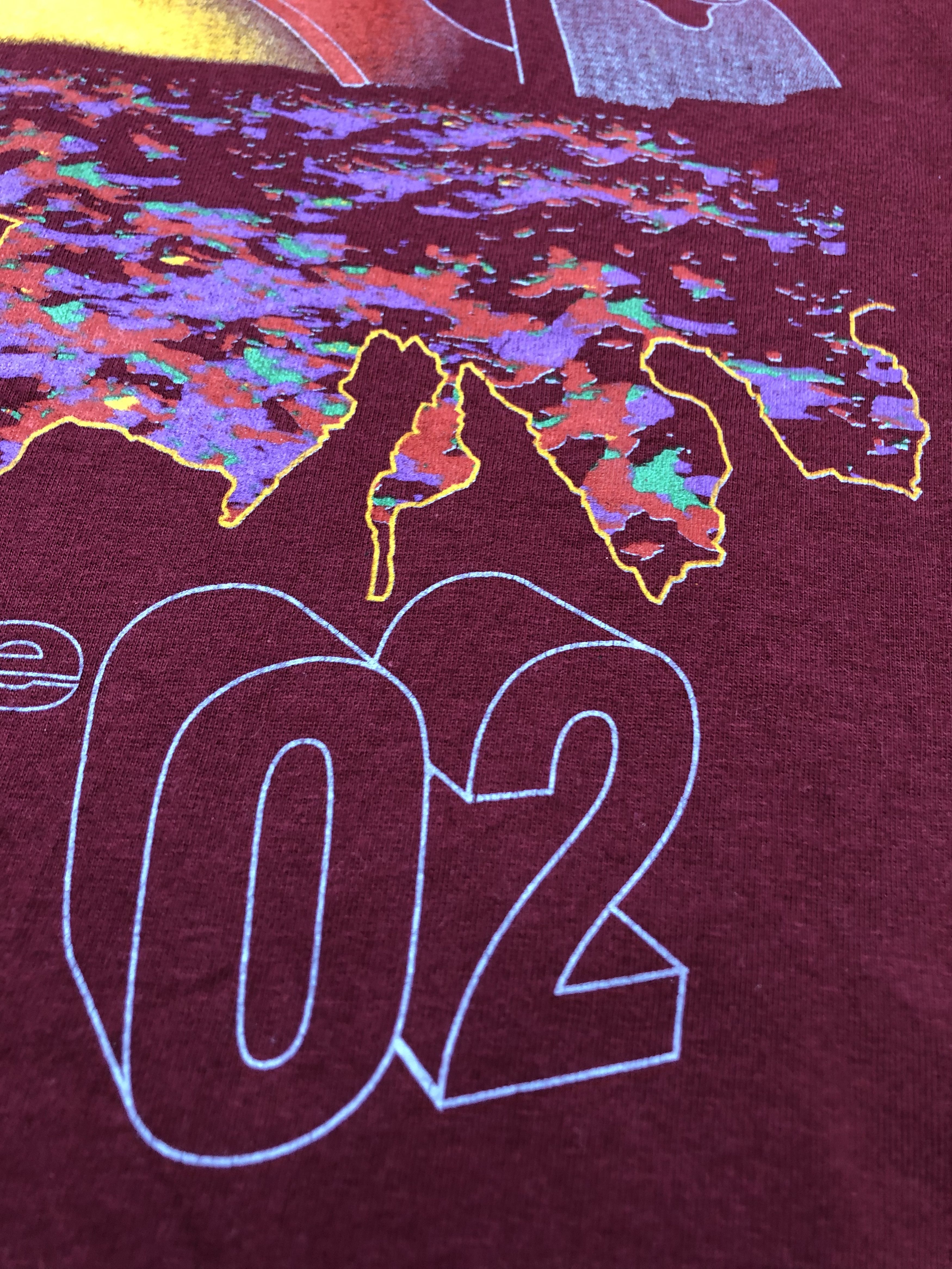 Vintage Vintage Roskilde Tour Festival Rock Tee Shirt Y2K Hype Drill Size US L / EU 52-54 / 3 - 5 Thumbnail