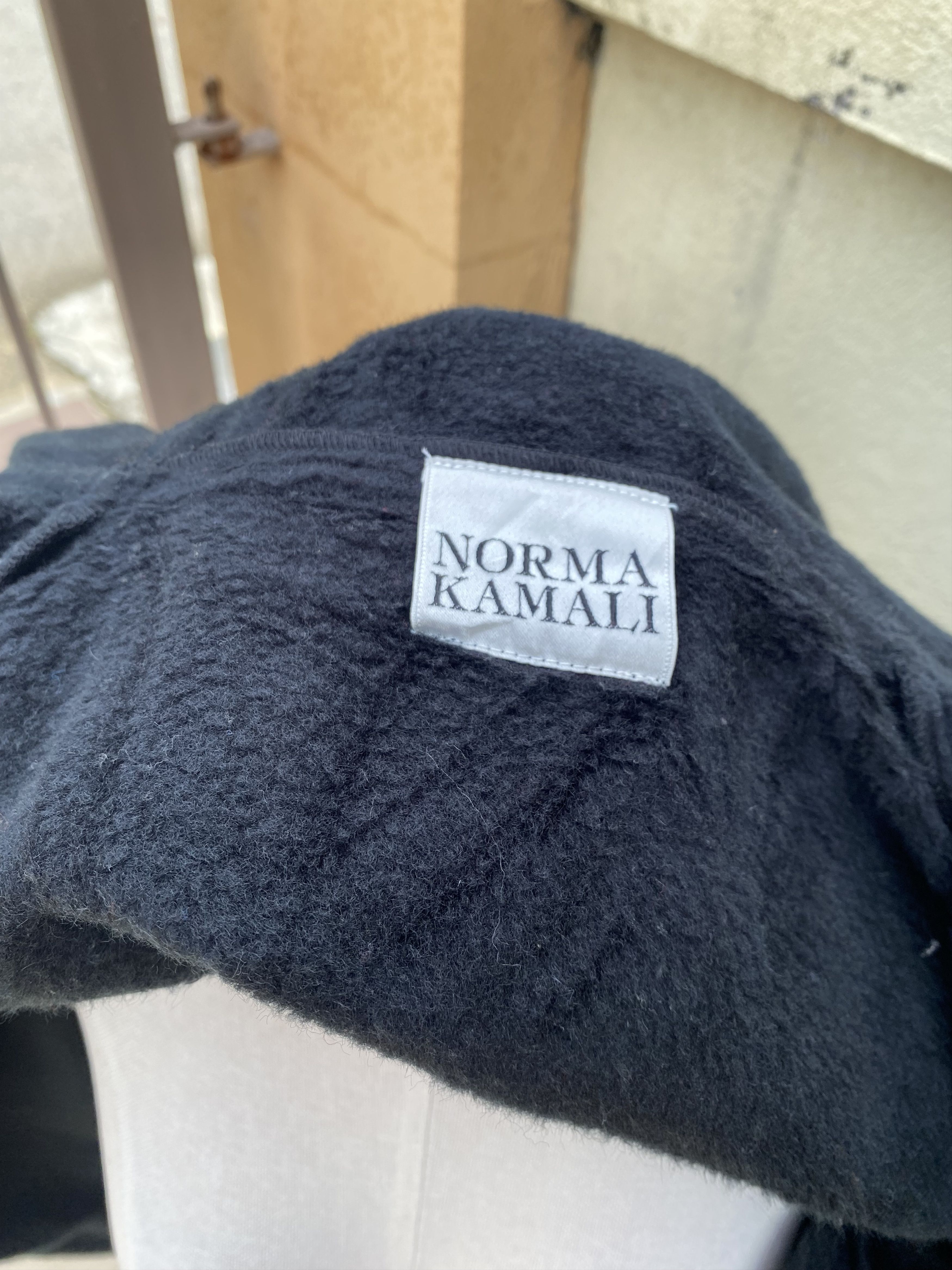 Norma Kamali black collar shawl Size M / US 6-8 / IT 42-44 - 9 Thumbnail