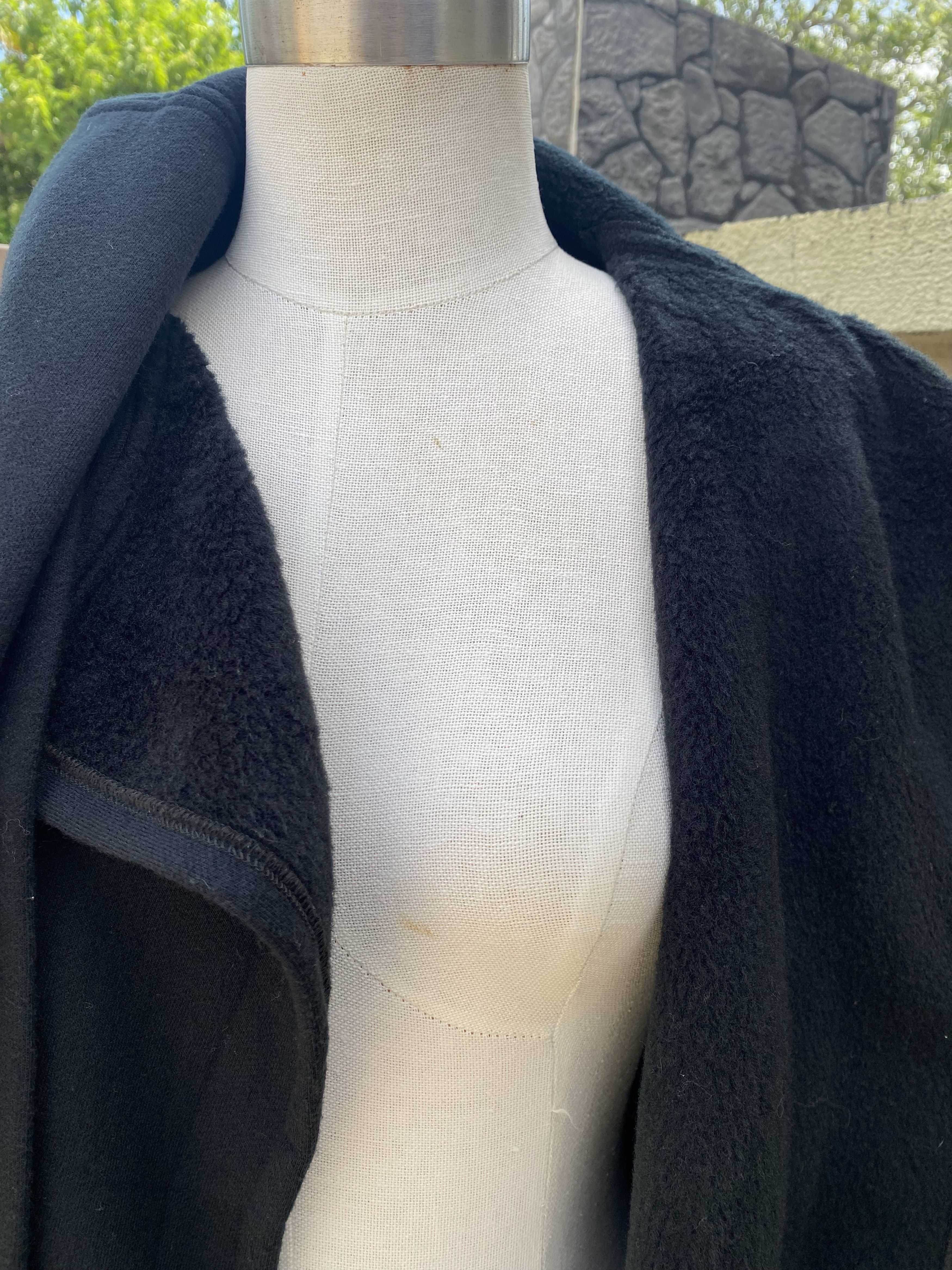 Norma Kamali black collar shawl Size M / US 6-8 / IT 42-44 - 8 Thumbnail