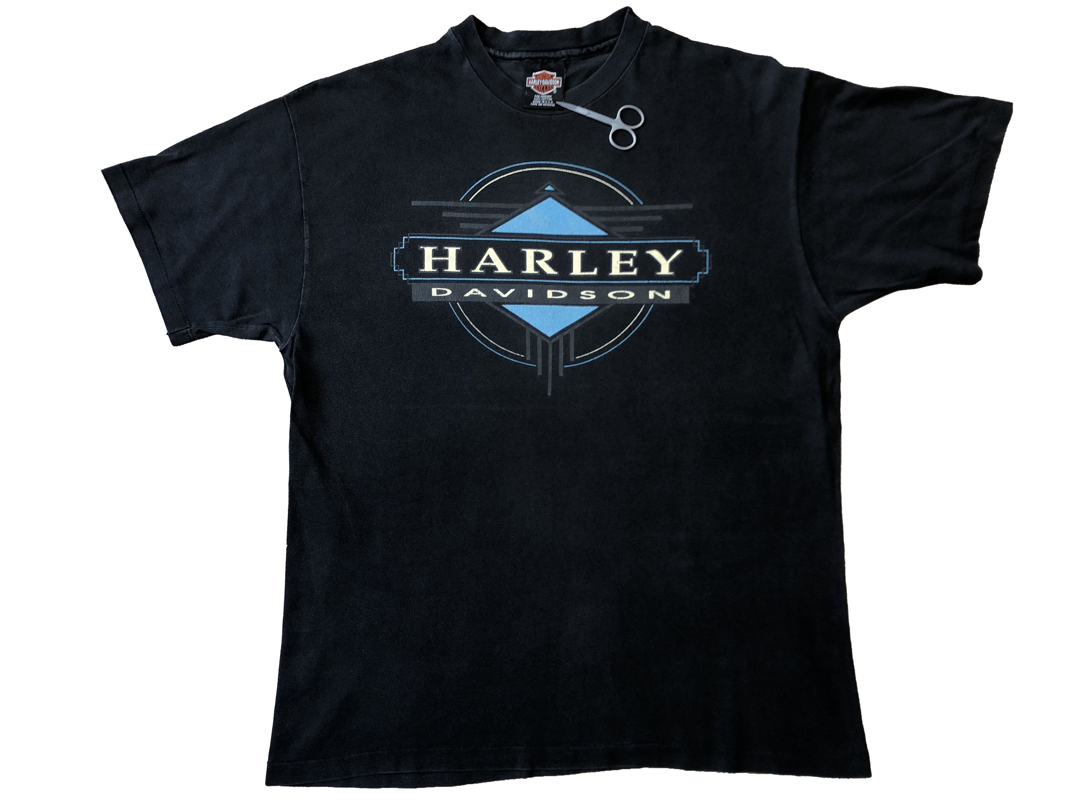 Vintage Vintage 1994 Harley Davidson Tee Eagle Lightning Shirt | Grailed