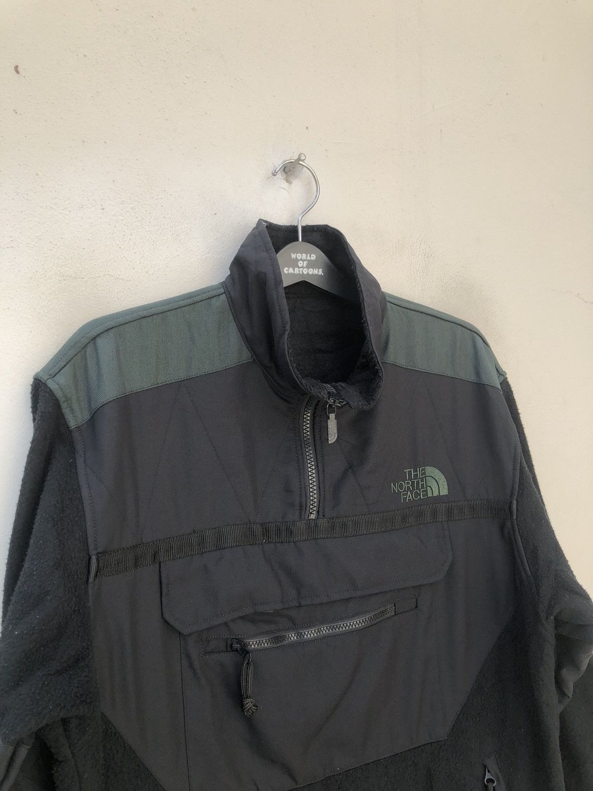 The North Face Vintage 90s The North Face Hybrid Fleece Pull Over Jacket Size US L / EU 52-54 / 3 - 10 Thumbnail