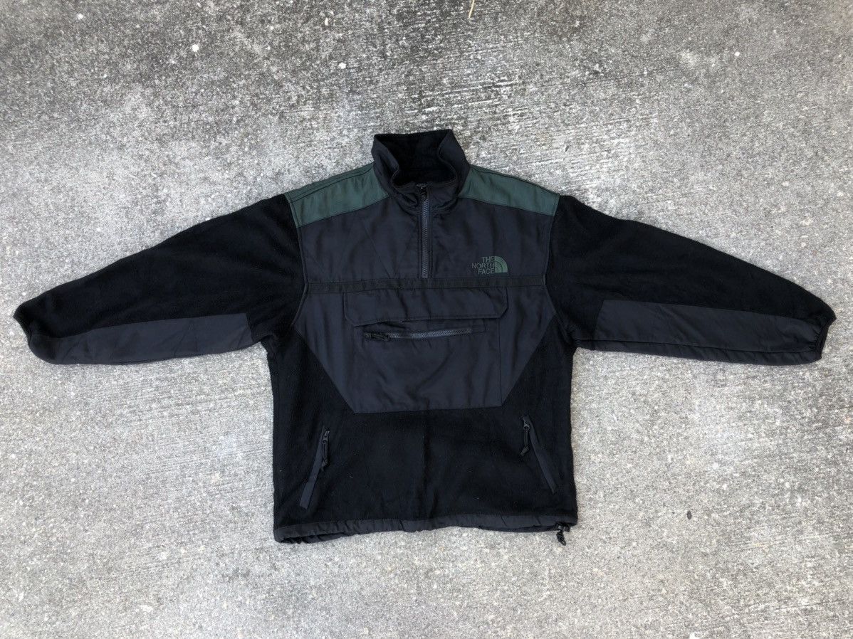 The North Face Vintage 90s The North Face Hybrid Fleece Pull Over Jacket Size US L / EU 52-54 / 3 - 1 Thumbnail