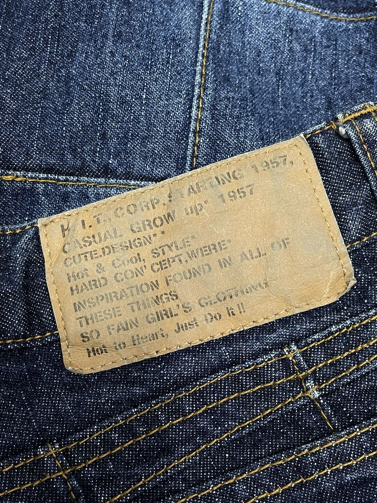 If Six Was Nine SIZE 25” HIT IT OFF Patchwork Bush Pants Hysteric Style Size US 26 / EU 42 - 7 Thumbnail