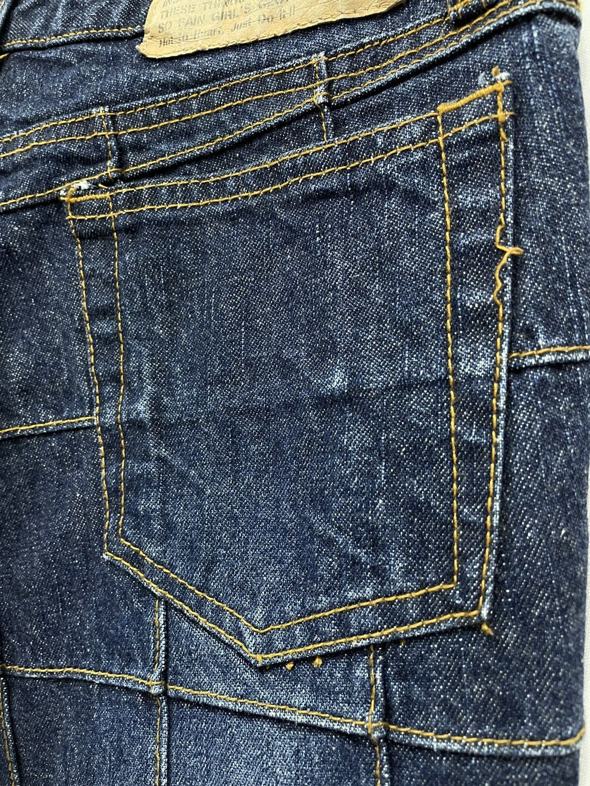 If Six Was Nine SIZE 25” HIT IT OFF Patchwork Bush Pants Hysteric Style Size US 26 / EU 42 - 6 Thumbnail