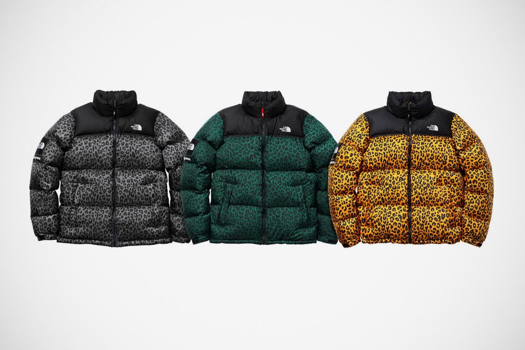 Supreme × The North Face Supreme The North Face Leopard Nuptse Green Size US L / EU 52-54 / 3 - 9 Thumbnail