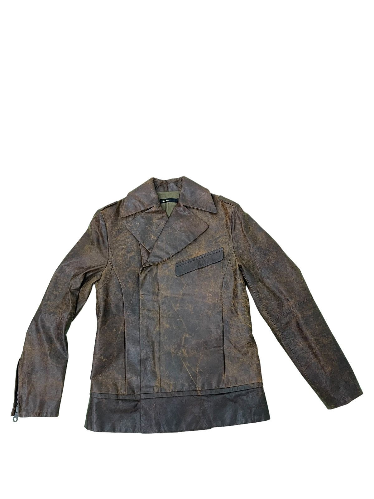 Maison MIHARA YASUHIRO Full Grain Patina Goat Leather Miharayasuhiro 3🟦 Size US S / EU 44-46 / 1 - 1 Thumbnail