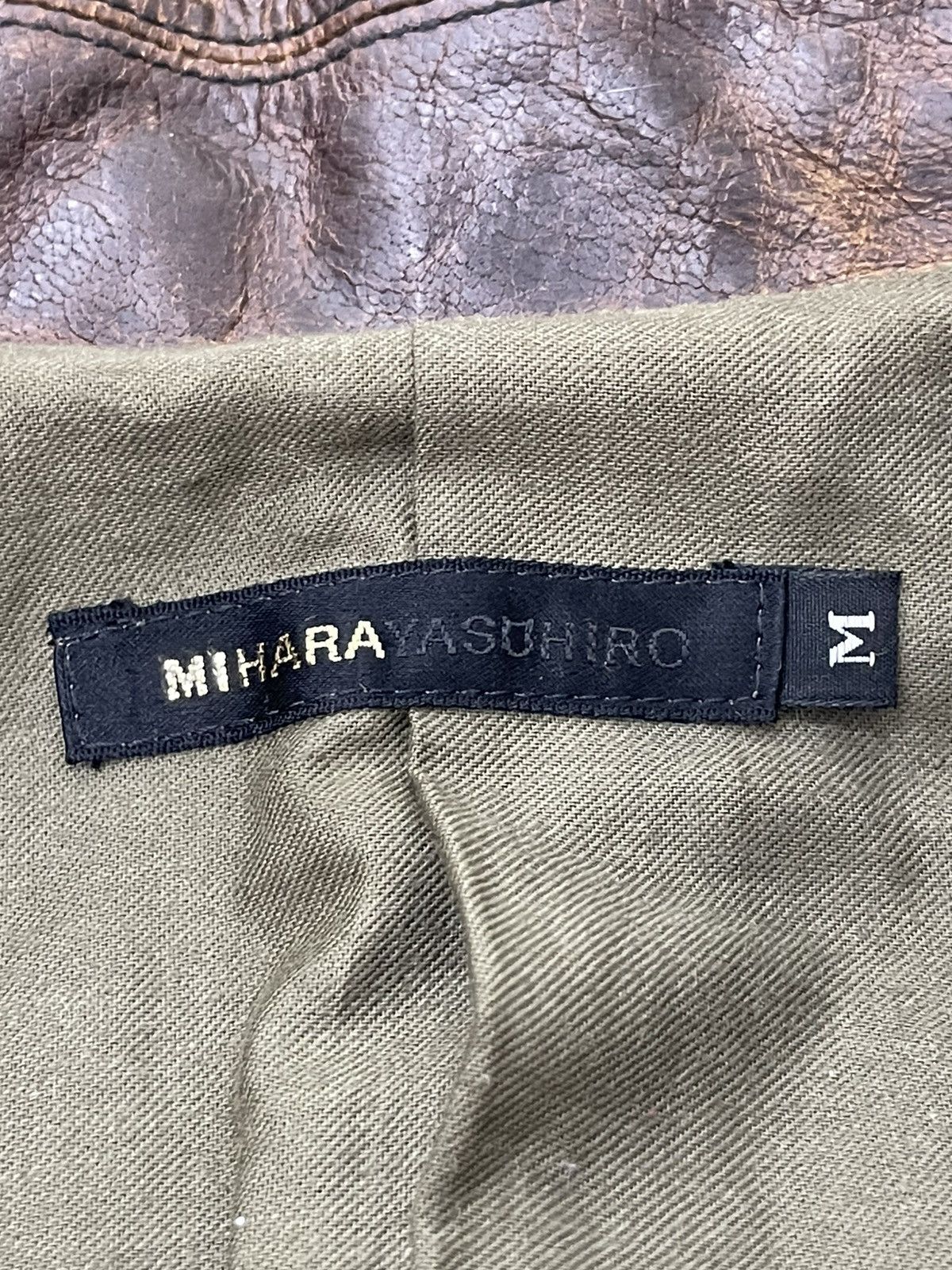 Maison MIHARA YASUHIRO Full Grain Patina Goat Leather Miharayasuhiro 3🟦 Size US S / EU 44-46 / 1 - 18 Thumbnail