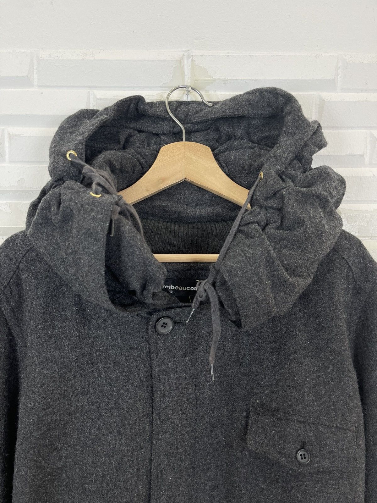 Issey Miyake × mercibeaucoup Vintage Issey Miyake Designer Meecibeaucope Wool Bono Design Size M / US 6-8 / IT 42-44 - 3 Thumbnail