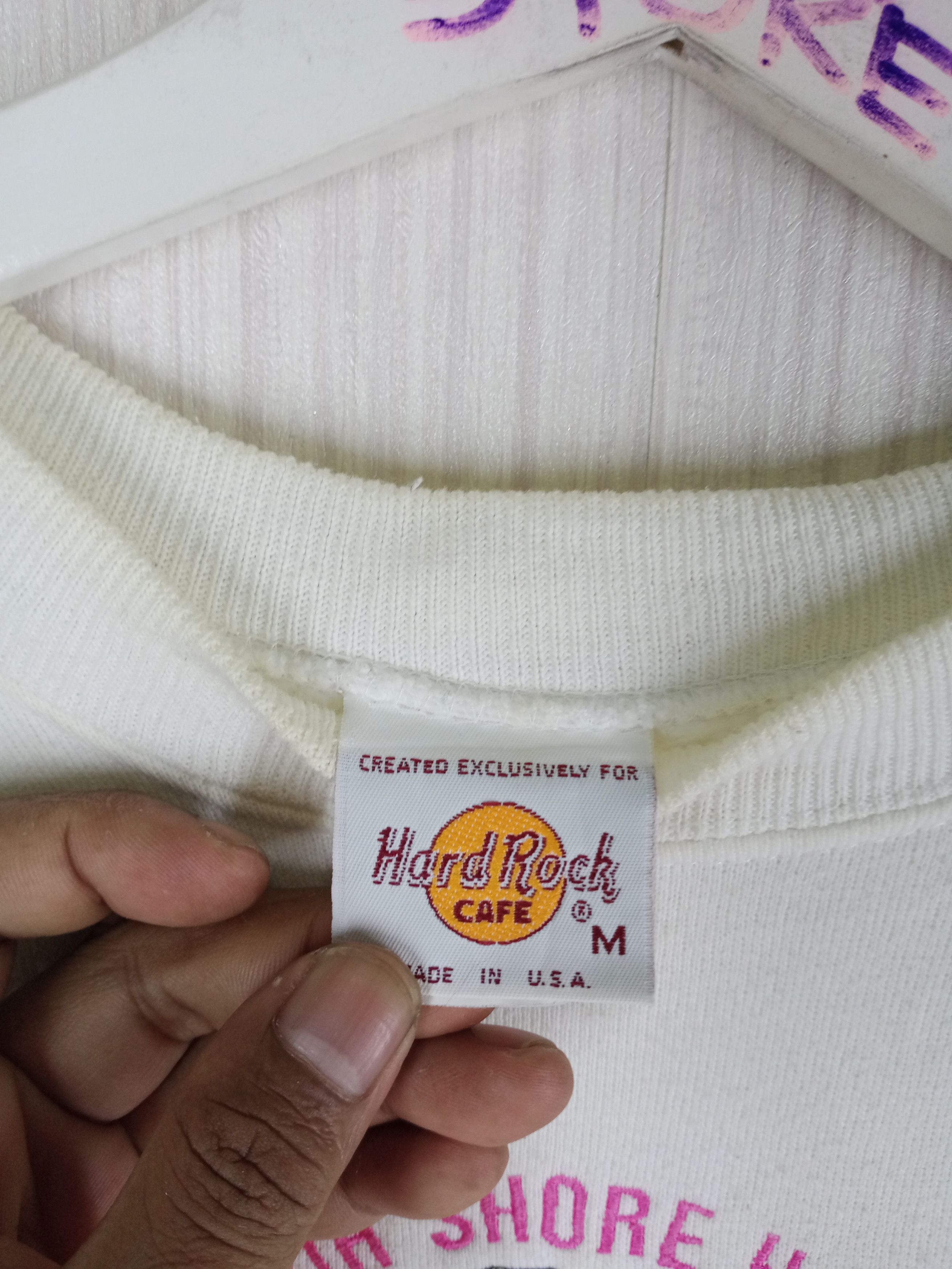 Hard Rock Cafe Vintage 90s Hard Rock Cafe North Shore Hawaii Sweatshirt Size US M / EU 48-50 / 2 - 5 Thumbnail