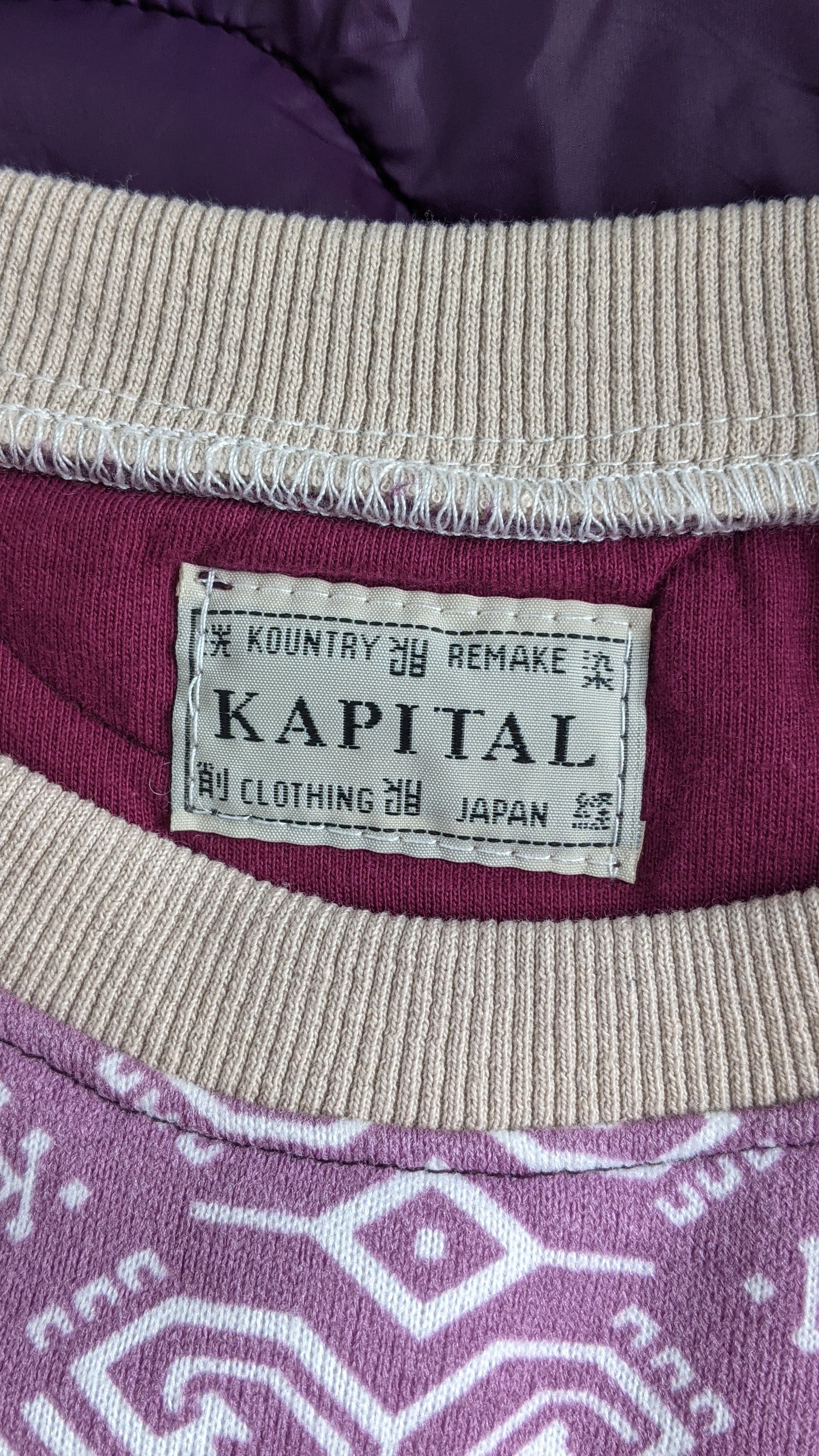 Kapital × Kapital Kountry Kapital Bandana Paisley Waltzing Matilda Sweatshirt Size US L / EU 52-54 / 3 - 6 Thumbnail
