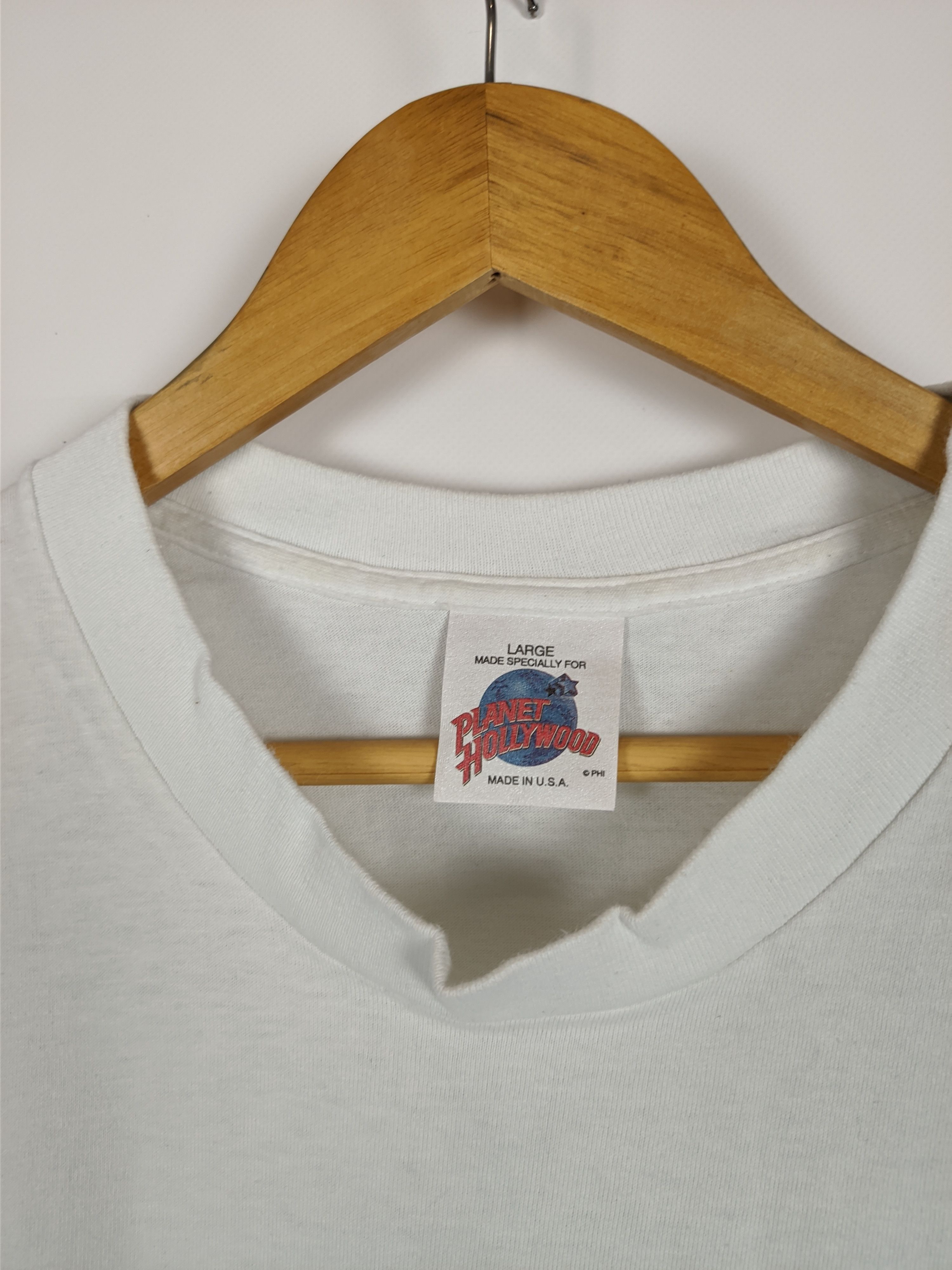 Planet Hollywood × Vintage Vintage Planet Hollywood New York Single Stitch Tee Size US L / EU 52-54 / 3 - 8 Thumbnail