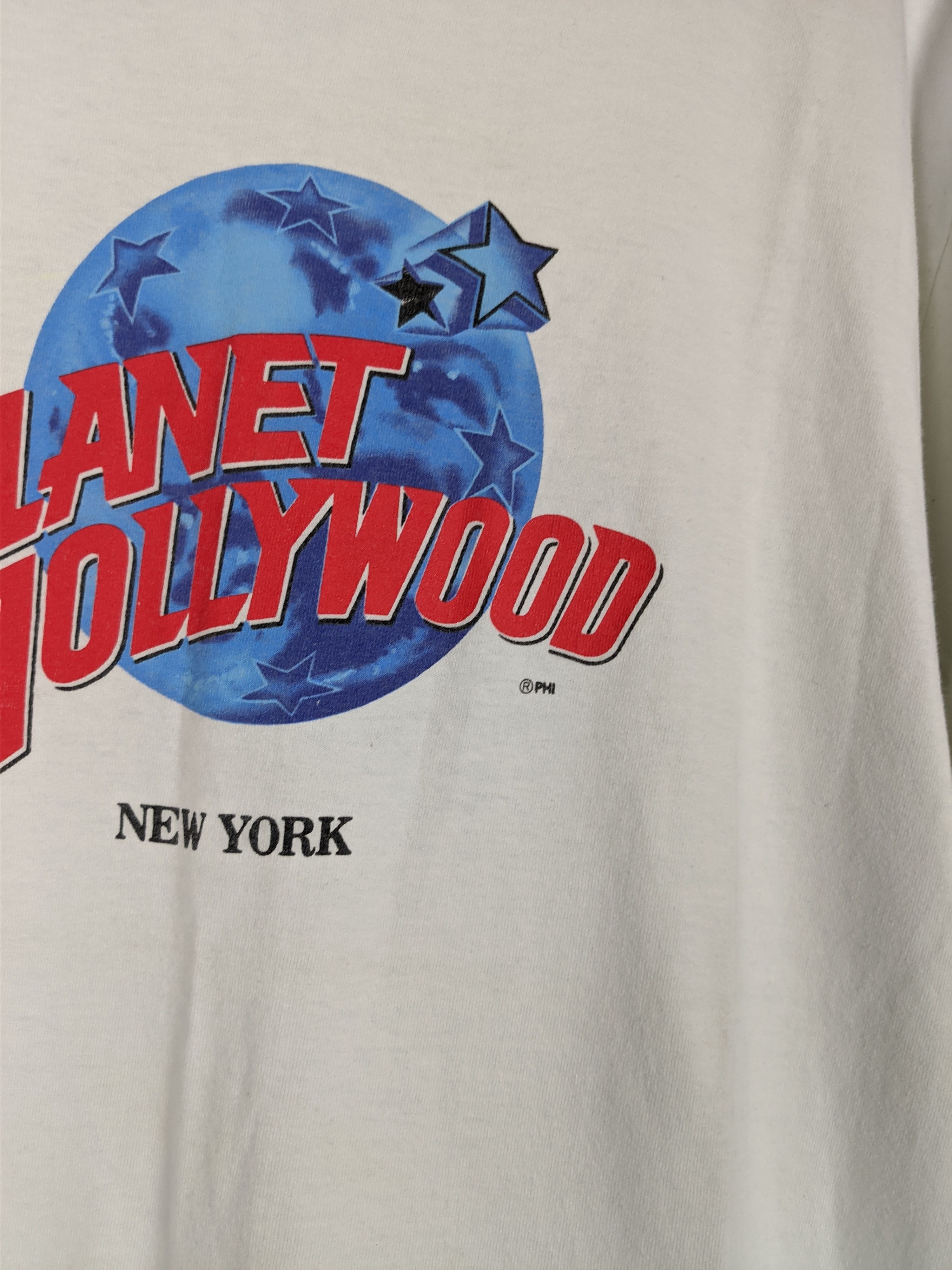 Planet Hollywood × Vintage Vintage Planet Hollywood New York Single Stitch Tee Size US L / EU 52-54 / 3 - 4 Thumbnail