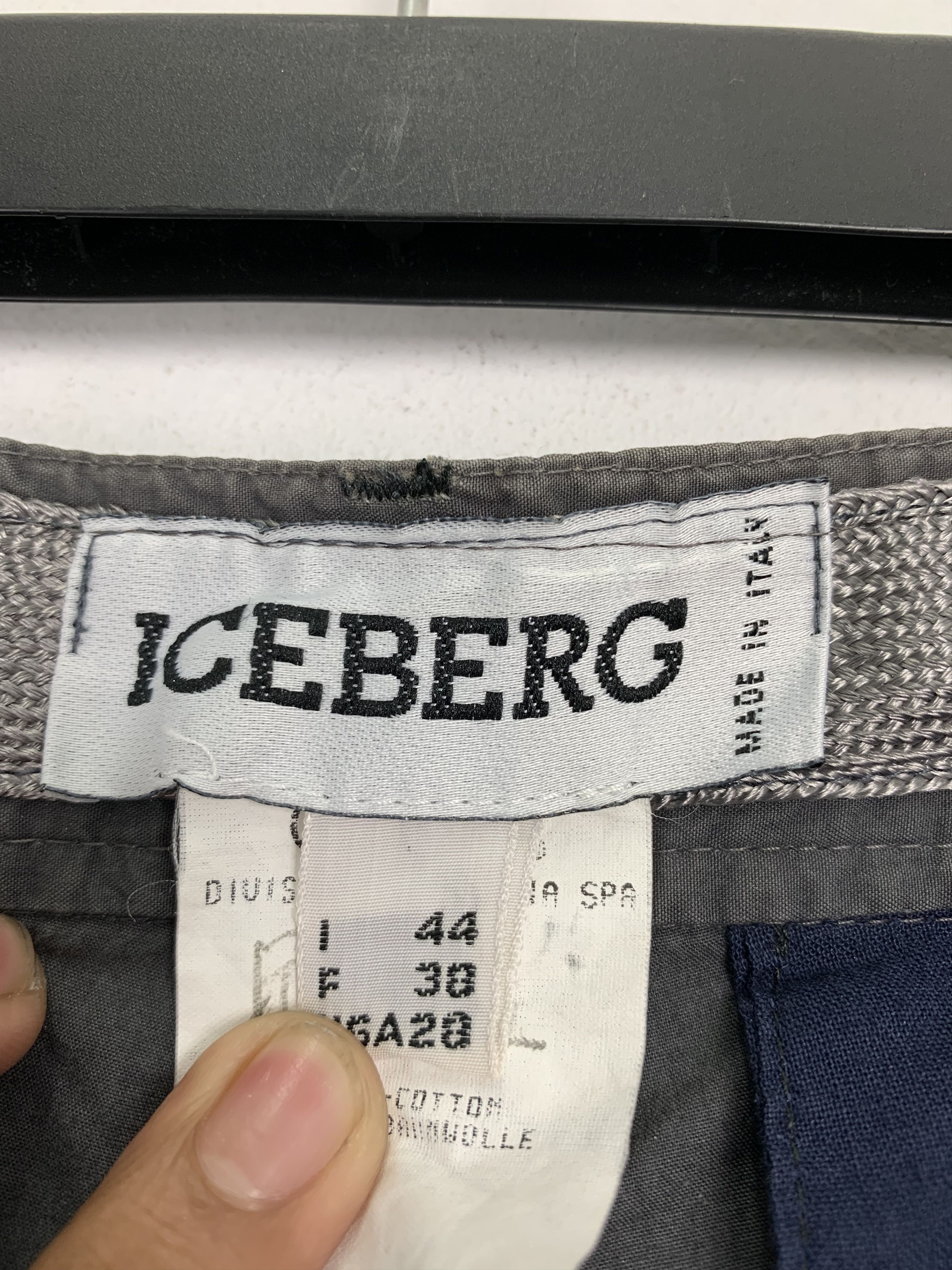 Iceberg Casual Pants Iceberg Grey Vintage Japenes Branded Style Size US 28 / EU 44 - 15 Thumbnail