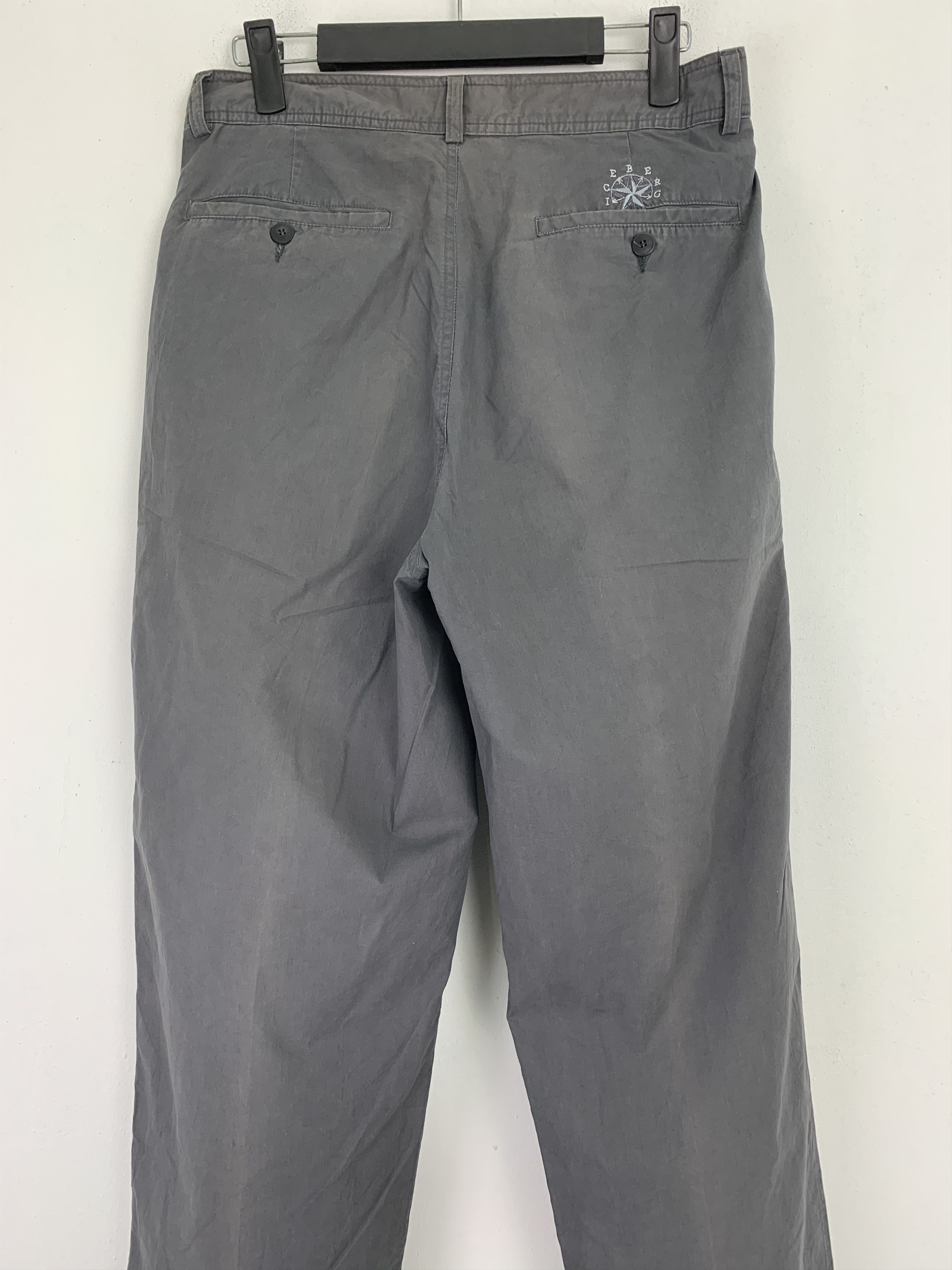 Iceberg Casual Pants Iceberg Grey Vintage Japenes Branded Style Size US 28 / EU 44 - 2 Thumbnail