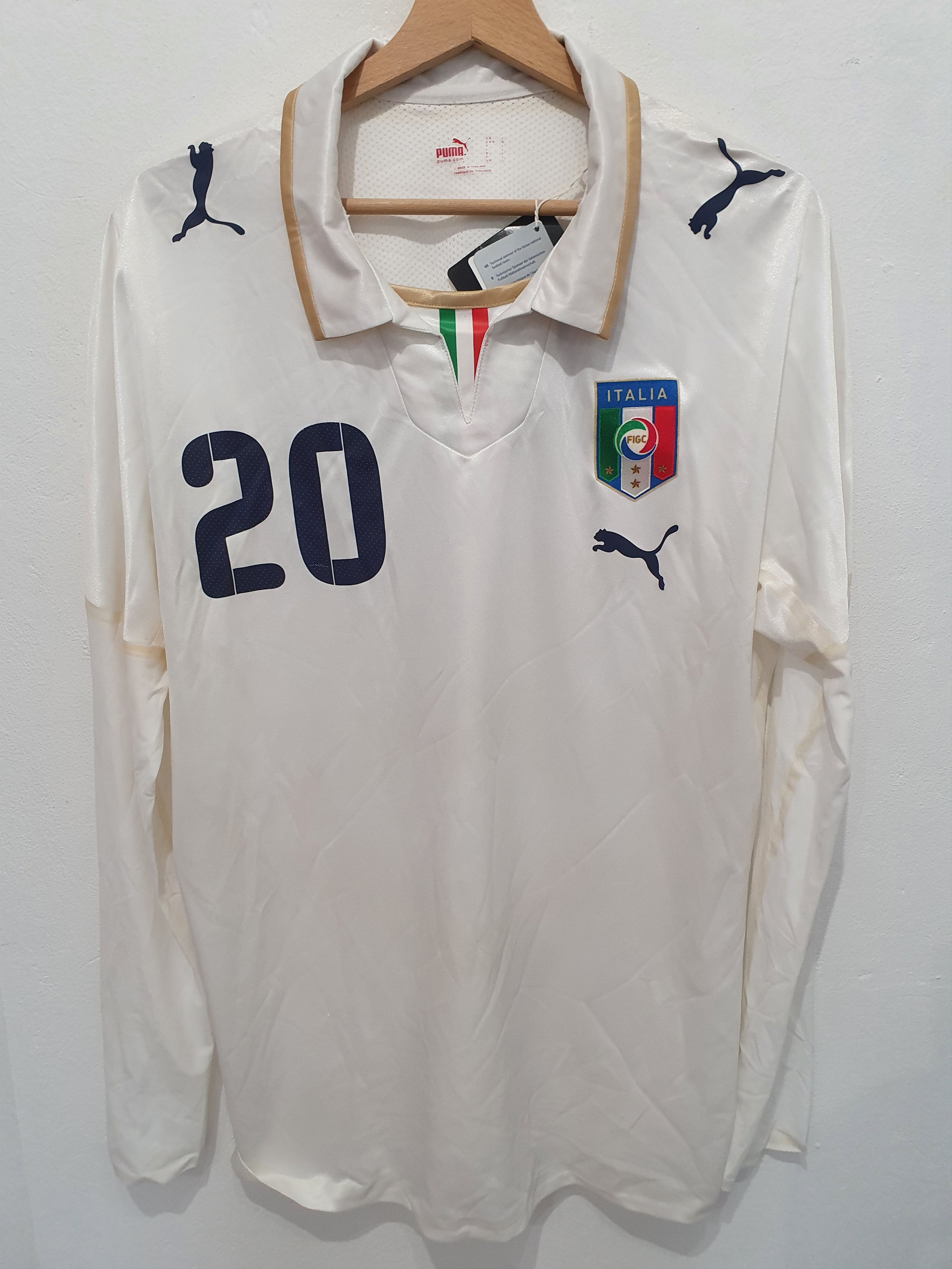 PERROTTA PUMA ITALIA ITALY SIZE L NEW SHIRT 2008 longsleeve