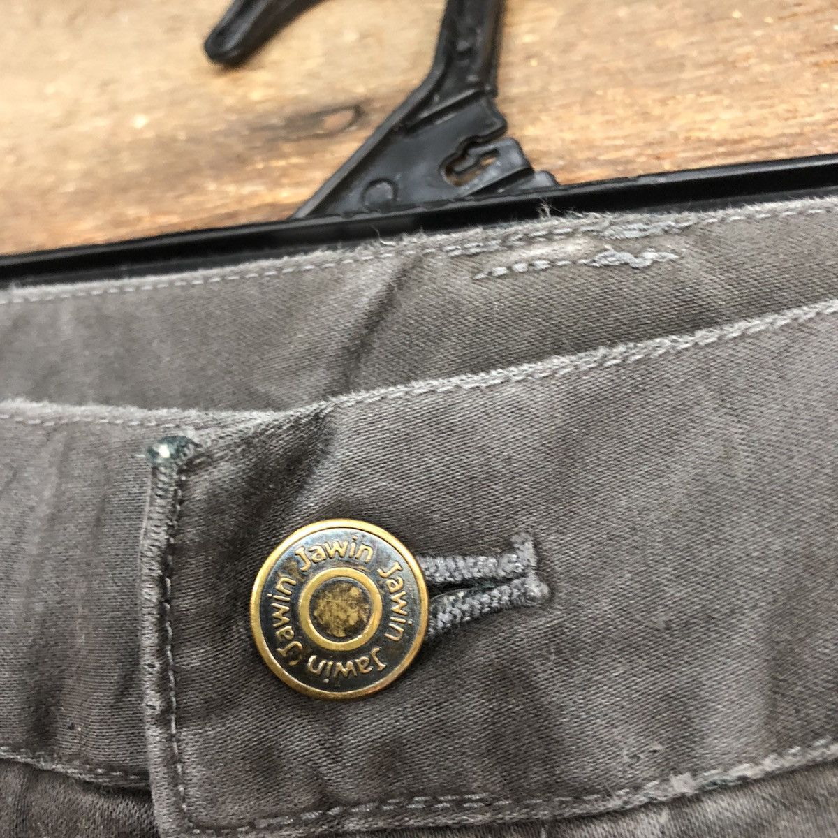 Japanese Brand Jawin Grey Multipocket Tactical Cargo Pants #A031 Size US 38 / EU 54 - 8 Thumbnail
