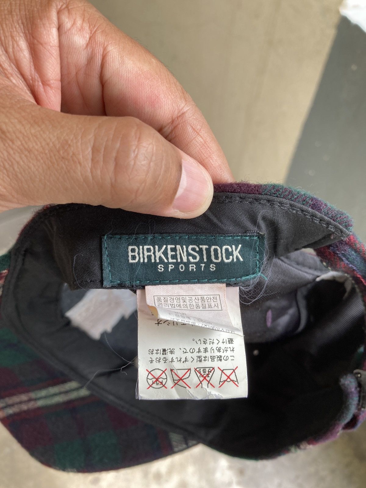 Birkenstock × Japanese Brand Birkenstock flannel trucker hat Size ONE SIZE - 5 Thumbnail