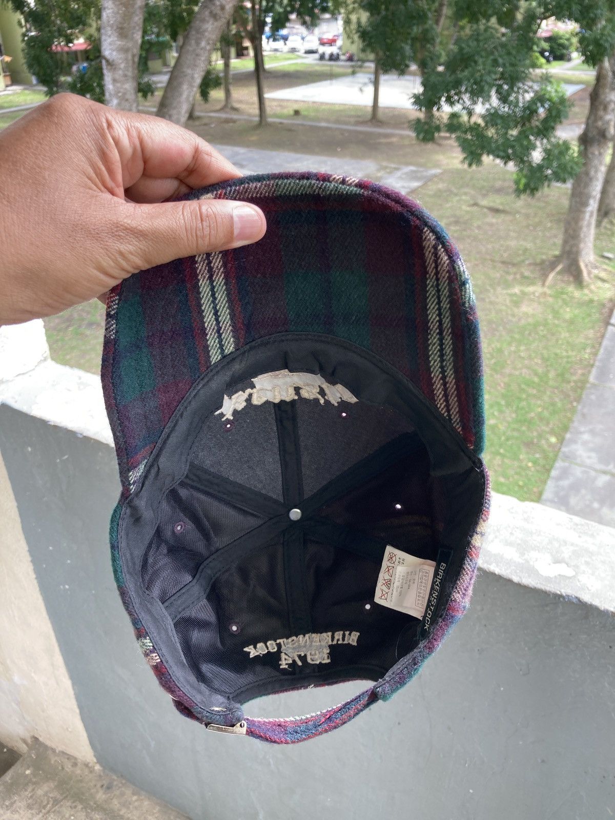 Birkenstock × Japanese Brand Birkenstock flannel trucker hat Size ONE SIZE - 4 Thumbnail