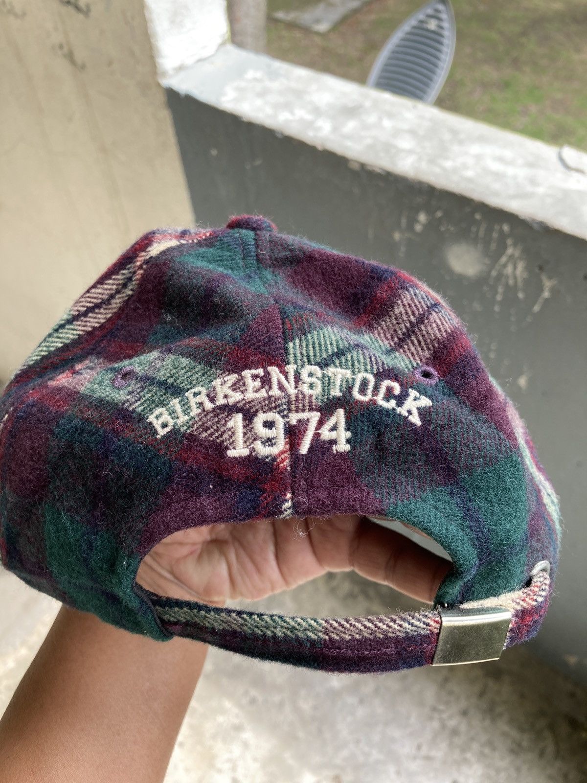 Birkenstock × Japanese Brand Birkenstock flannel trucker hat Size ONE SIZE - 3 Thumbnail