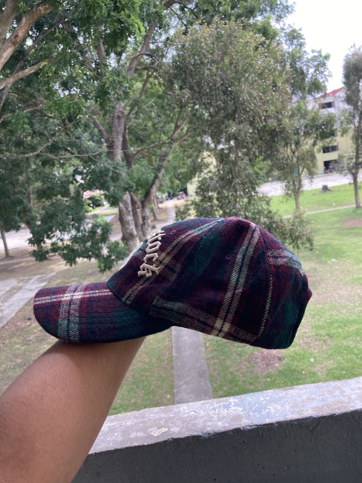 Birkenstock × Japanese Brand Birkenstock flannel trucker hat Size ONE SIZE - 9 Thumbnail