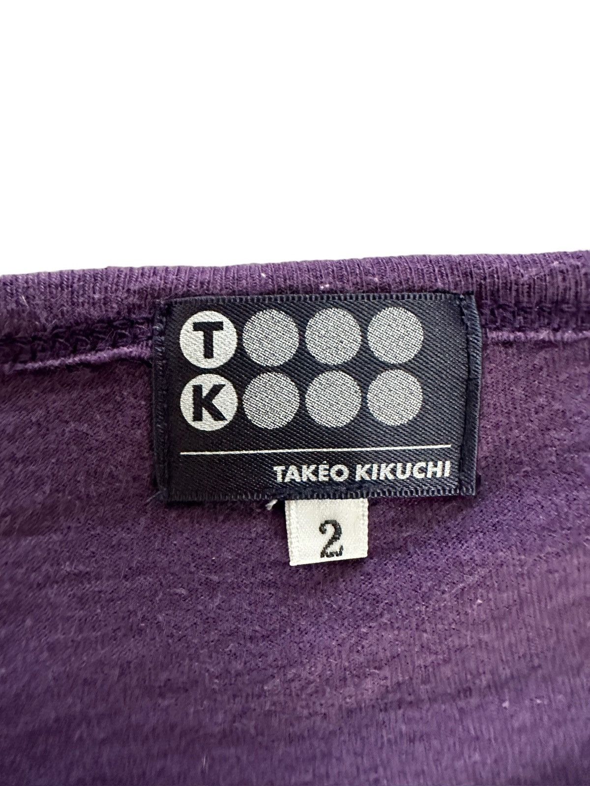Takeo Kikuchi 00's Takeo Kikuchi anti war “ Peace no War “ long sleeve Size US L / EU 52-54 / 3 - 4 Thumbnail