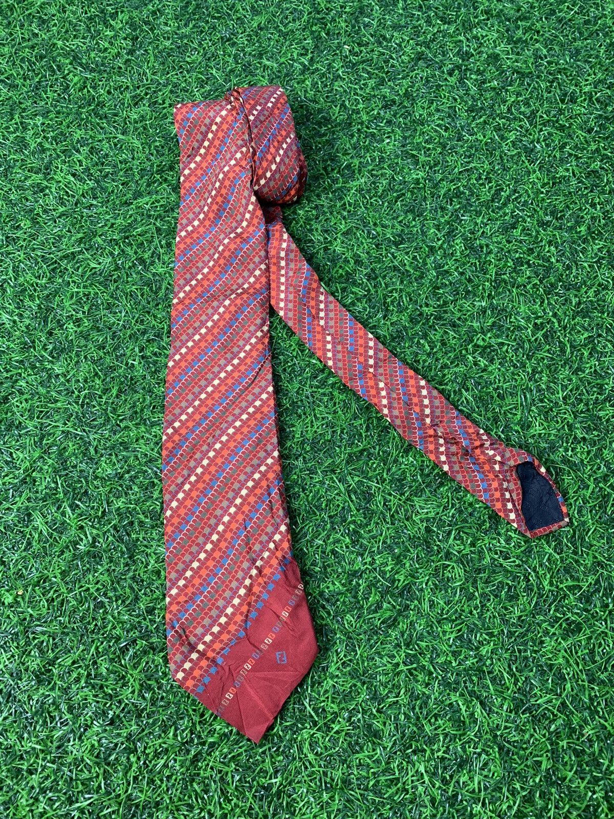 Fendi Fendi Roma Made in Italy Pure Silk Neck Tie Size ONE SIZE - 1 Thumbnail