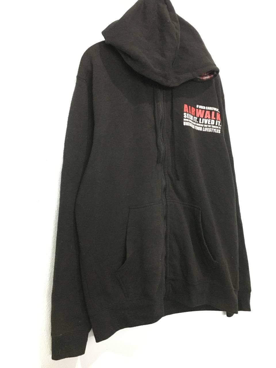 Airwalk × Japanese Brand Airwalk Spell Out Hoodie Zipper Size US M / EU 48-50 / 2 - 2 Thumbnail