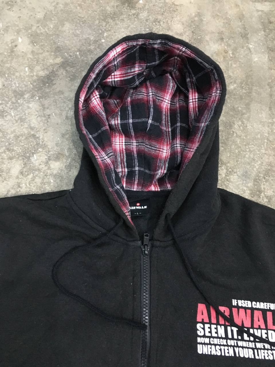 Airwalk × Japanese Brand Airwalk Spell Out Hoodie Zipper Size US M / EU 48-50 / 2 - 5 Thumbnail