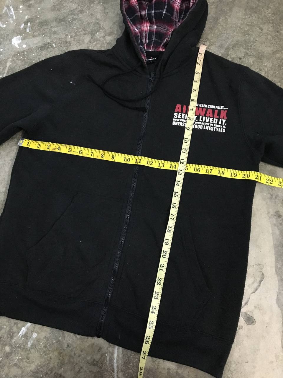 Airwalk × Japanese Brand Airwalk Spell Out Hoodie Zipper Size US M / EU 48-50 / 2 - 13 Thumbnail