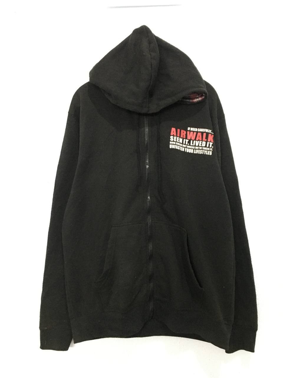 Airwalk × Japanese Brand Airwalk Spell Out Hoodie Zipper Size US M / EU 48-50 / 2 - 1 Thumbnail