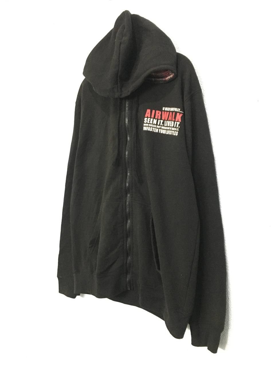 Airwalk × Japanese Brand Airwalk Spell Out Hoodie Zipper Size US M / EU 48-50 / 2 - 3 Thumbnail