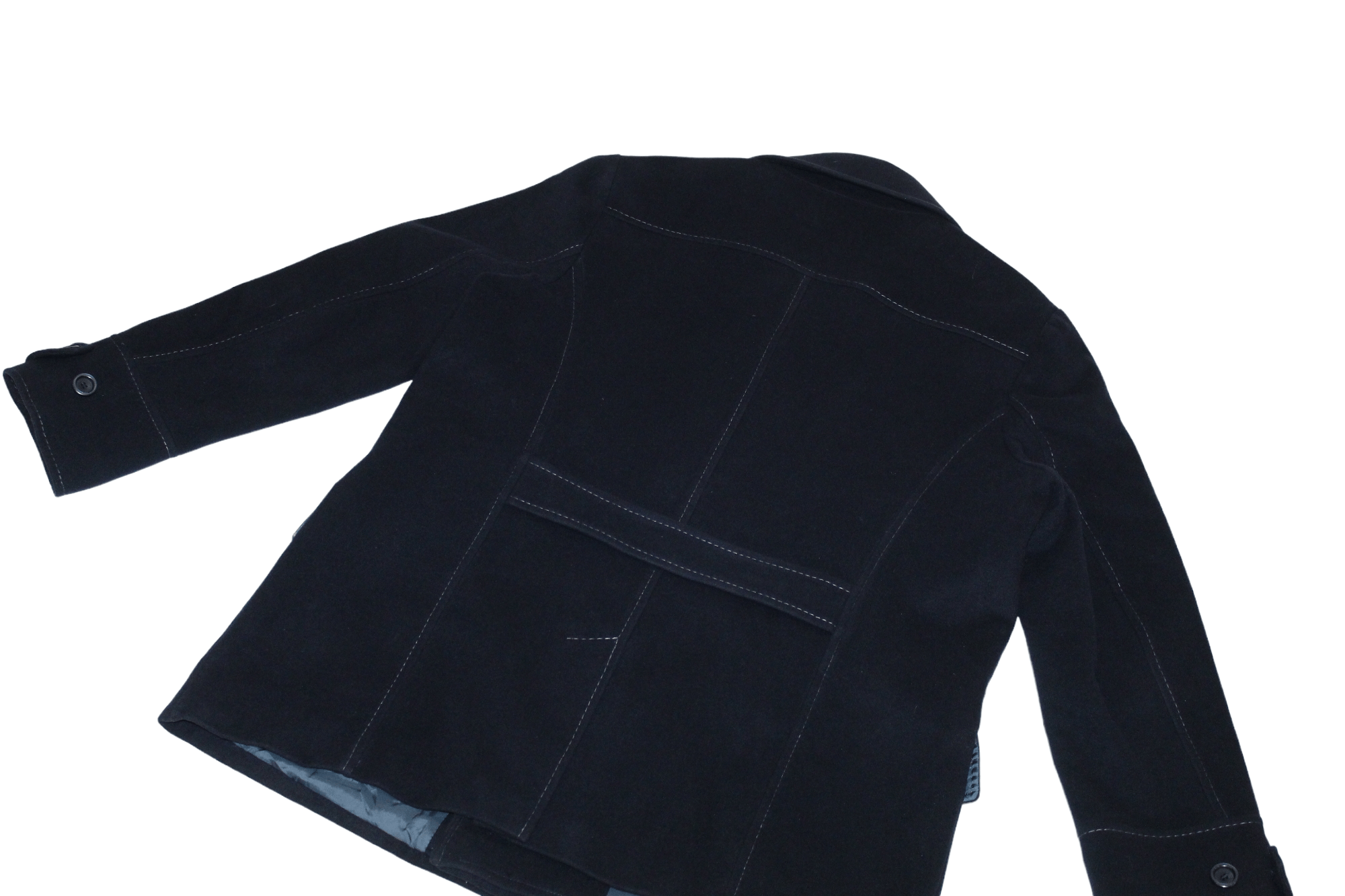 Porsche Design Porsche Design Driver's Selection Hybrid Wool Pea Coat Size US XXL / EU 58 / 5 - 17 Thumbnail