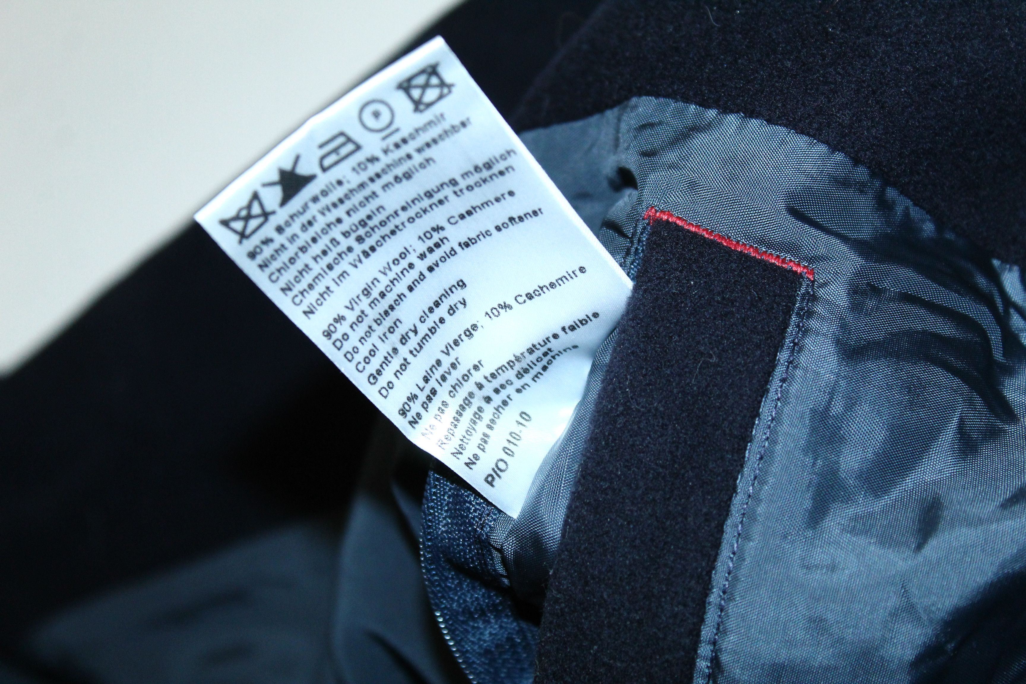 Porsche Design Porsche Design Driver's Selection Hybrid Wool Pea Coat Size US XXL / EU 58 / 5 - 11 Thumbnail