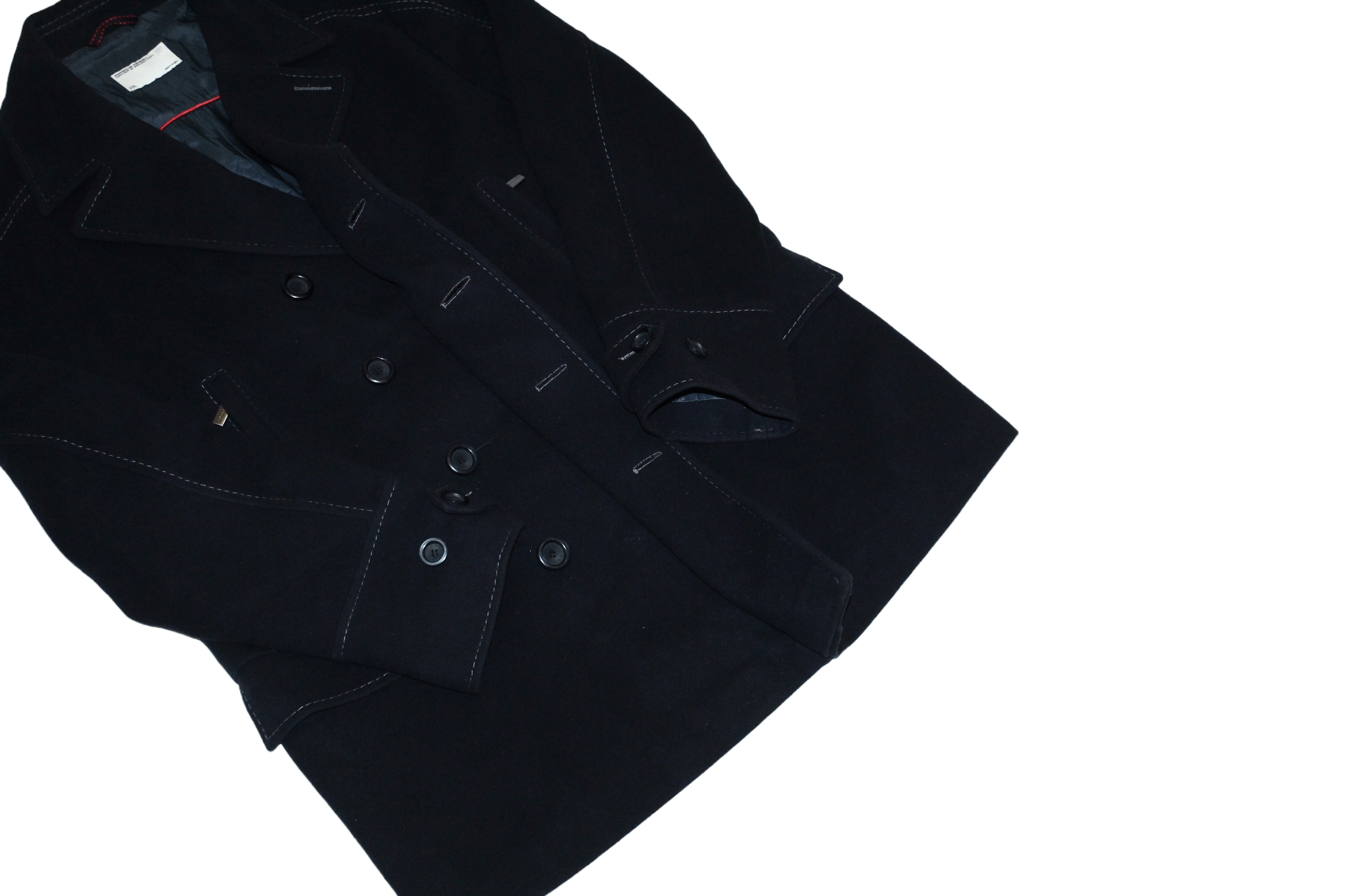 Porsche Design Porsche Design Driver's Selection Hybrid Wool Pea Coat Size US XXL / EU 58 / 5 - 12 Thumbnail
