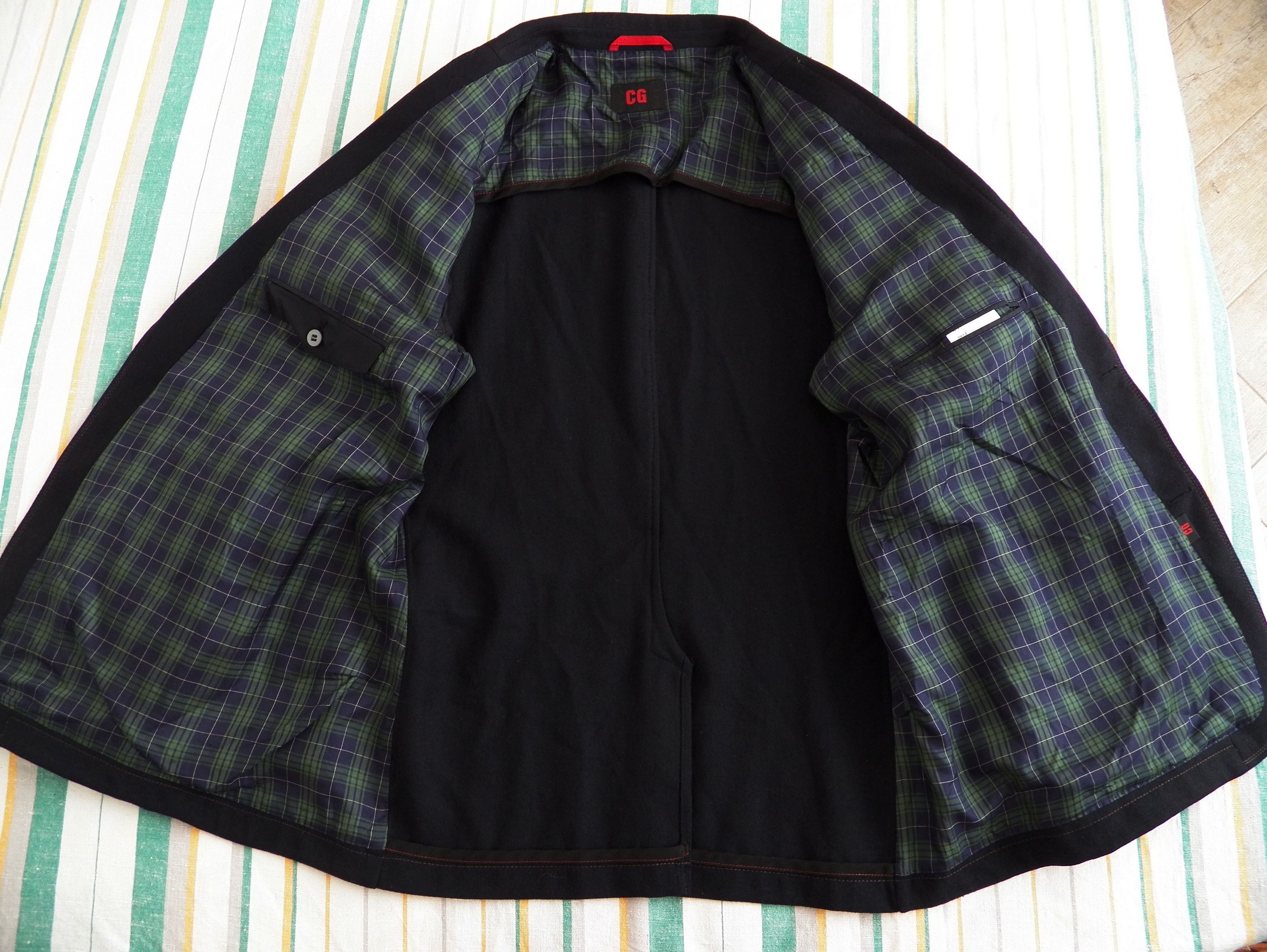 Other CG Club Of Gents MENS JACKET blue wool blazer elbow patches Size 44R - 3 Thumbnail