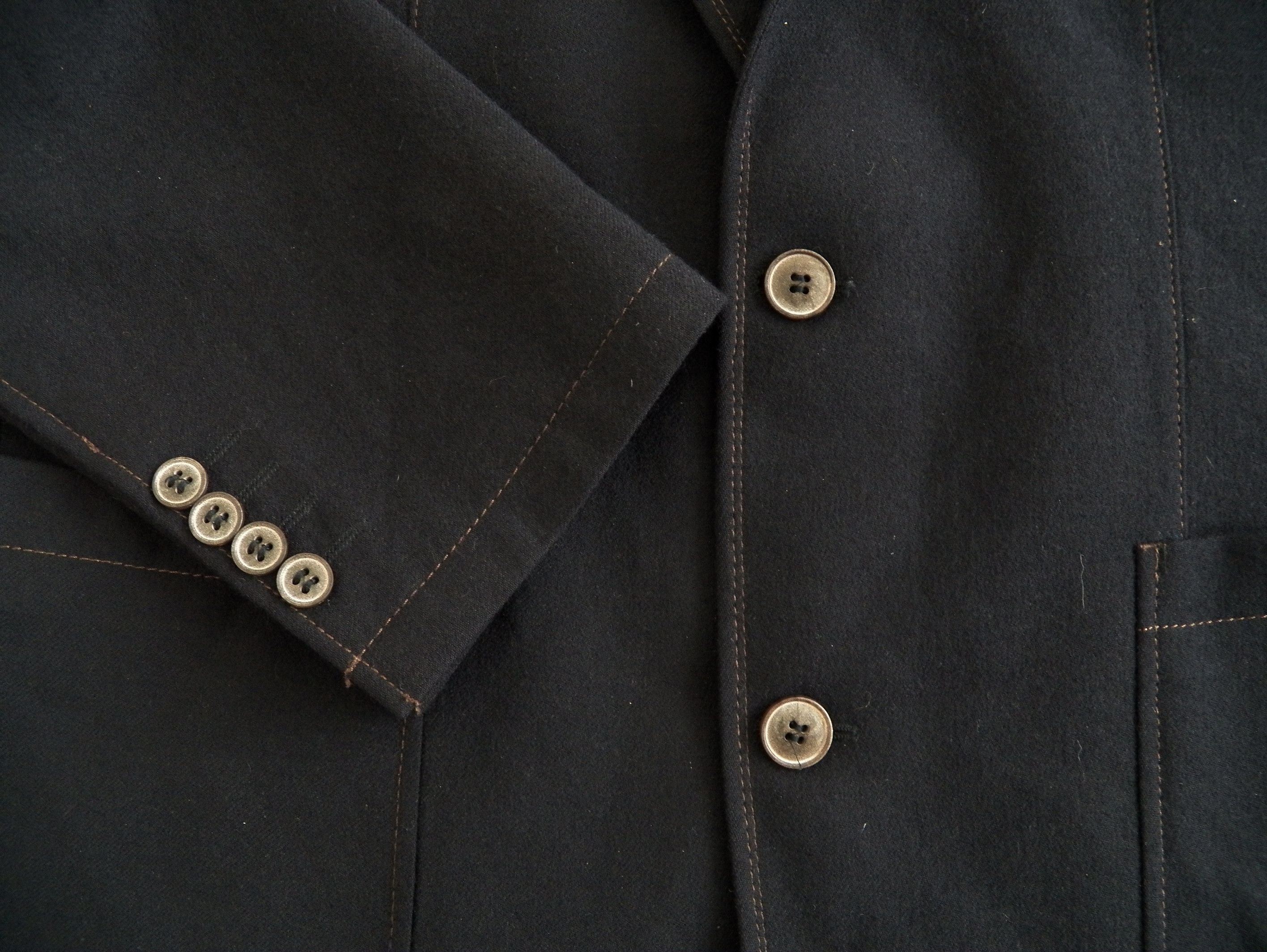Other CG Club Of Gents MENS JACKET blue wool blazer elbow patches Size 44R - 2 Thumbnail