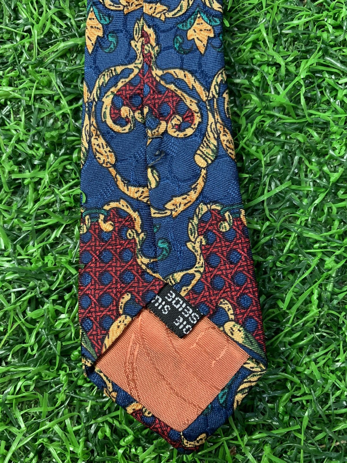 Christian Dior Monsieur Christian Dior Made in France Men's Neck Tie Size ONE SIZE - 7 Thumbnail