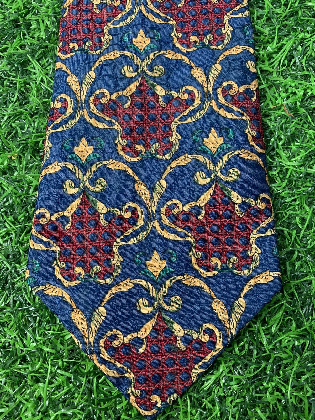 Christian Dior Monsieur Christian Dior Made in France Men's Neck Tie Size ONE SIZE - 2 Thumbnail