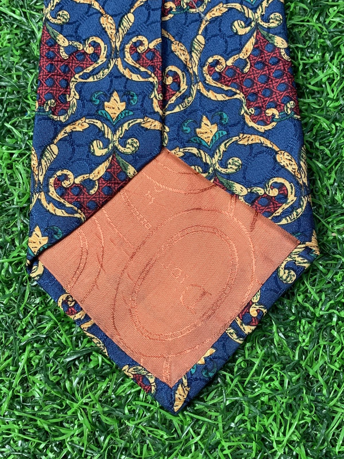 Christian Dior Monsieur Christian Dior Made in France Men's Neck Tie Size ONE SIZE - 5 Thumbnail