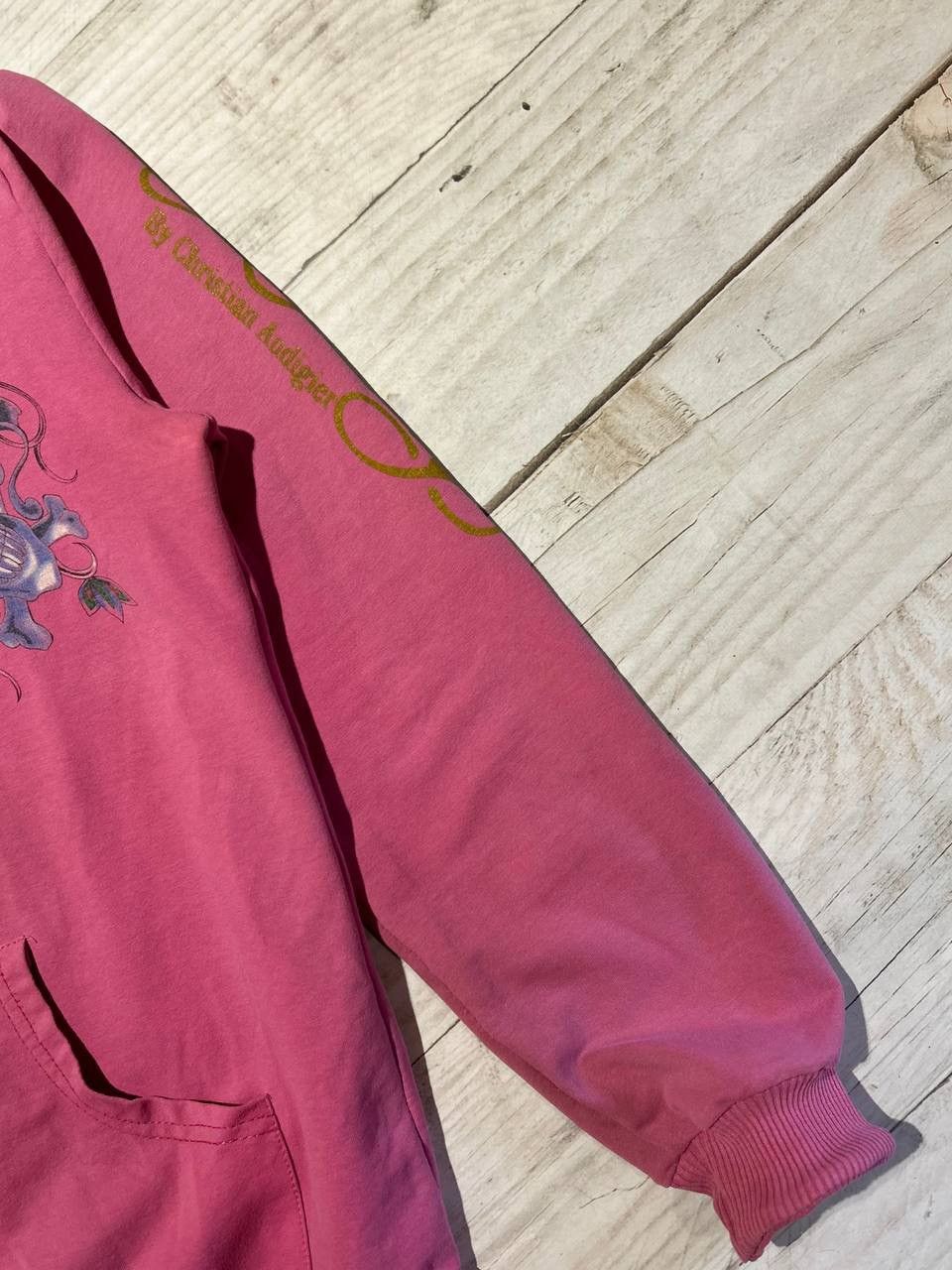 Ed Hardy Vintage Ed Hardy By Christian Audigier Hoodie Y2K Zip Up Size M / US 6-8 / IT 42-44 - 12 Thumbnail