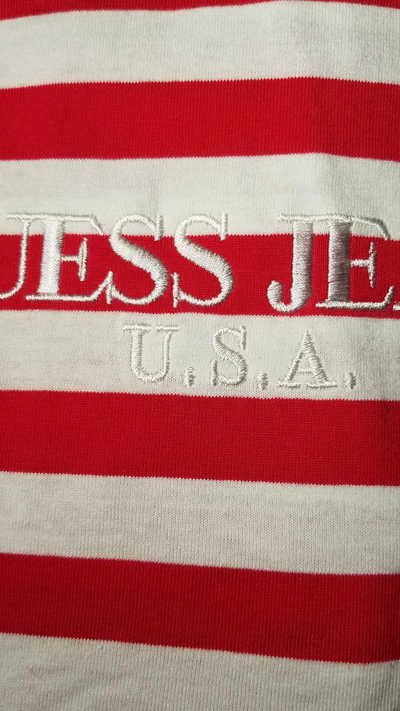 Guess New Vintage Guess Striped Red Medium Candy Cane ASAP Macys Size US M / EU 48-50 / 2 - 3 Thumbnail