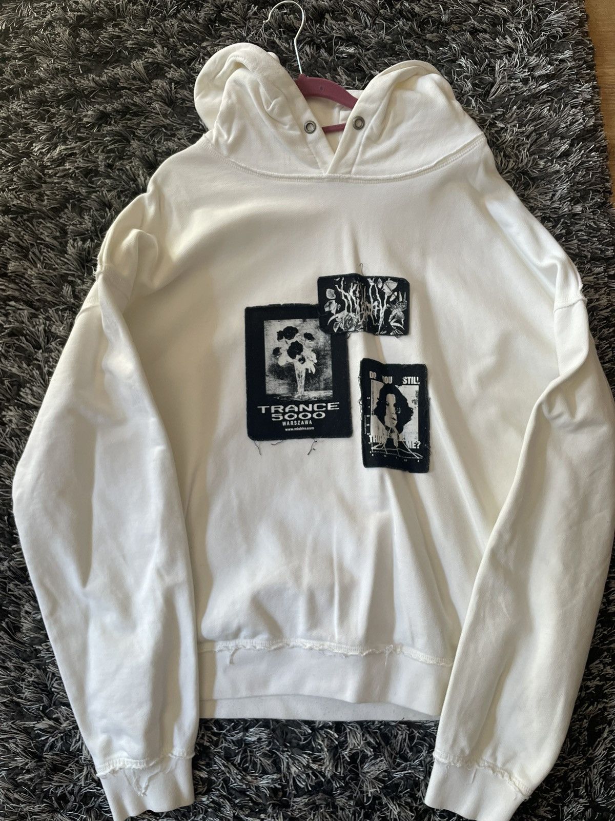 image of Misbhv Hoodie in White, Men's (Size Small)