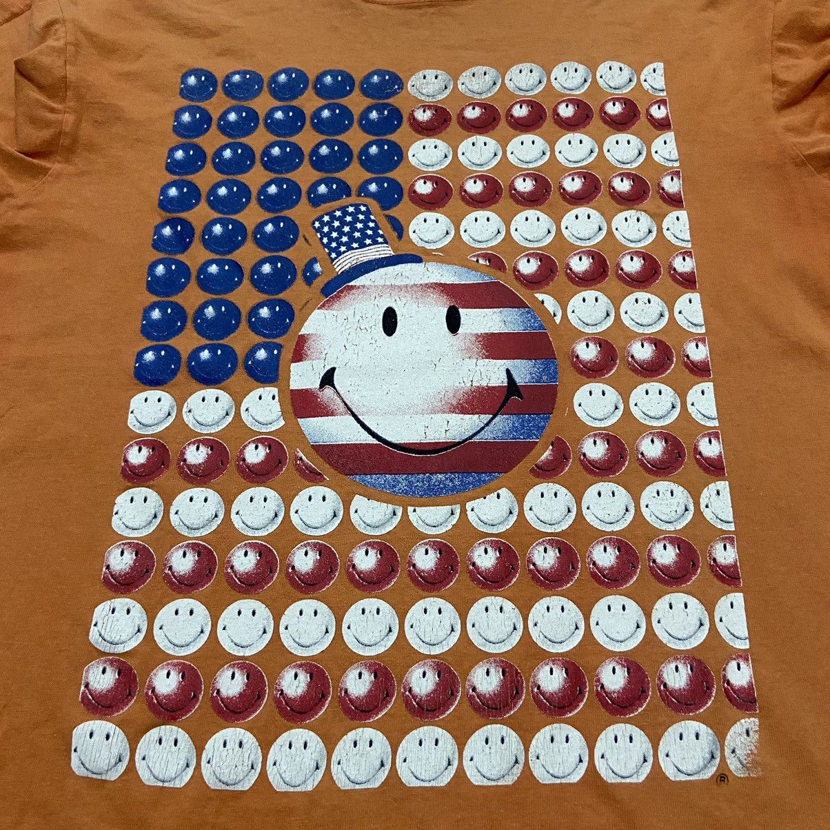 Vintage Vintage 90s SMILEY have a nice independent day tshirt Size US M / EU 48-50 / 2 - 2 Thumbnail
