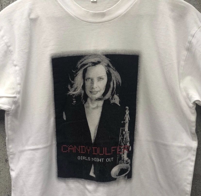 Band Tees Vintage 90s candy dulfer tshirt american singer artist Size US L / EU 52-54 / 3 - 2 Thumbnail