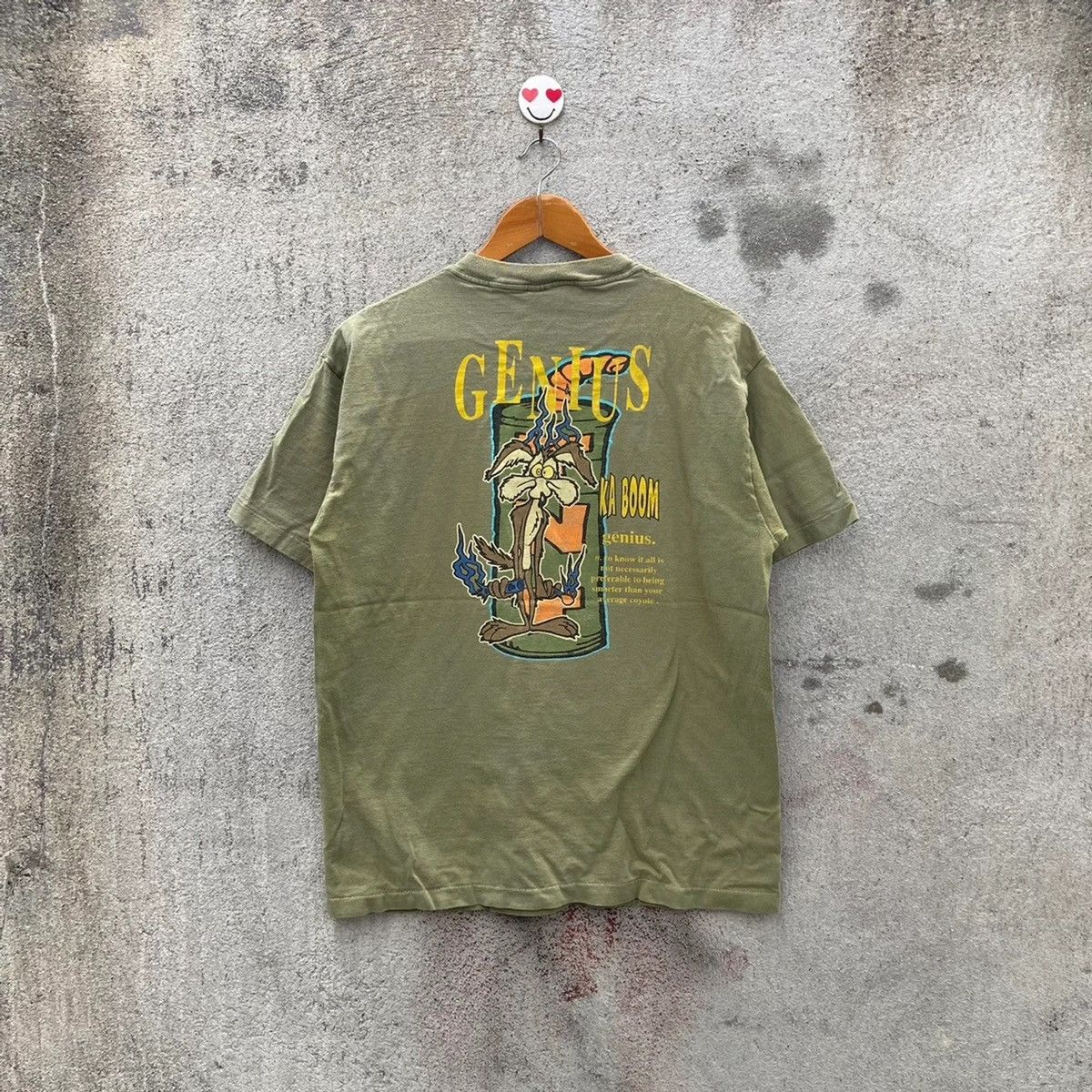Cartoon Network Vintage 90s Wile E coyote tshirt warner bros Size US L / EU 52-54 / 3 - 2 Thumbnail